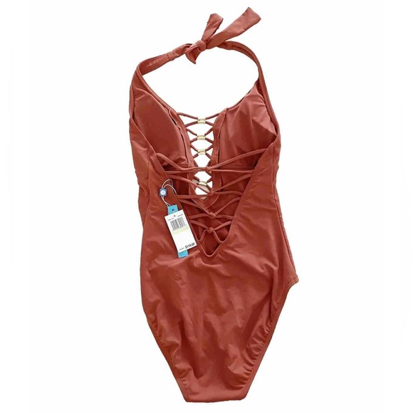 Bleu Rod Beattie One Piece Swimsuit Women’s 4  Cinnamon Strappy NWT $119 - Picture 5 of 8
